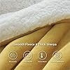 Koc Bedsure polar 150 cm x 200 cm żółty