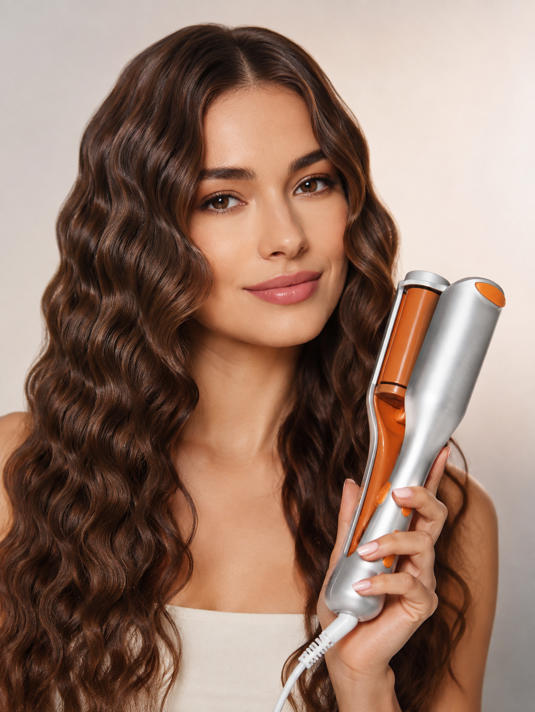 SHEGLAM Hair Beach Babe 25 mm – falownica do włosów, jonizacja, 73 W