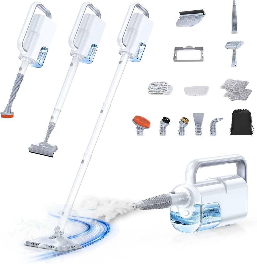 Mop Parowy 10w1 Labigo KS-788 120°C Ręczna Parownica 350 ml 1200W