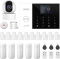 XNY PG-105 System Alarmowy 4G GSM WiFi z Kamerą Tuya Smart Life – 25 elementów