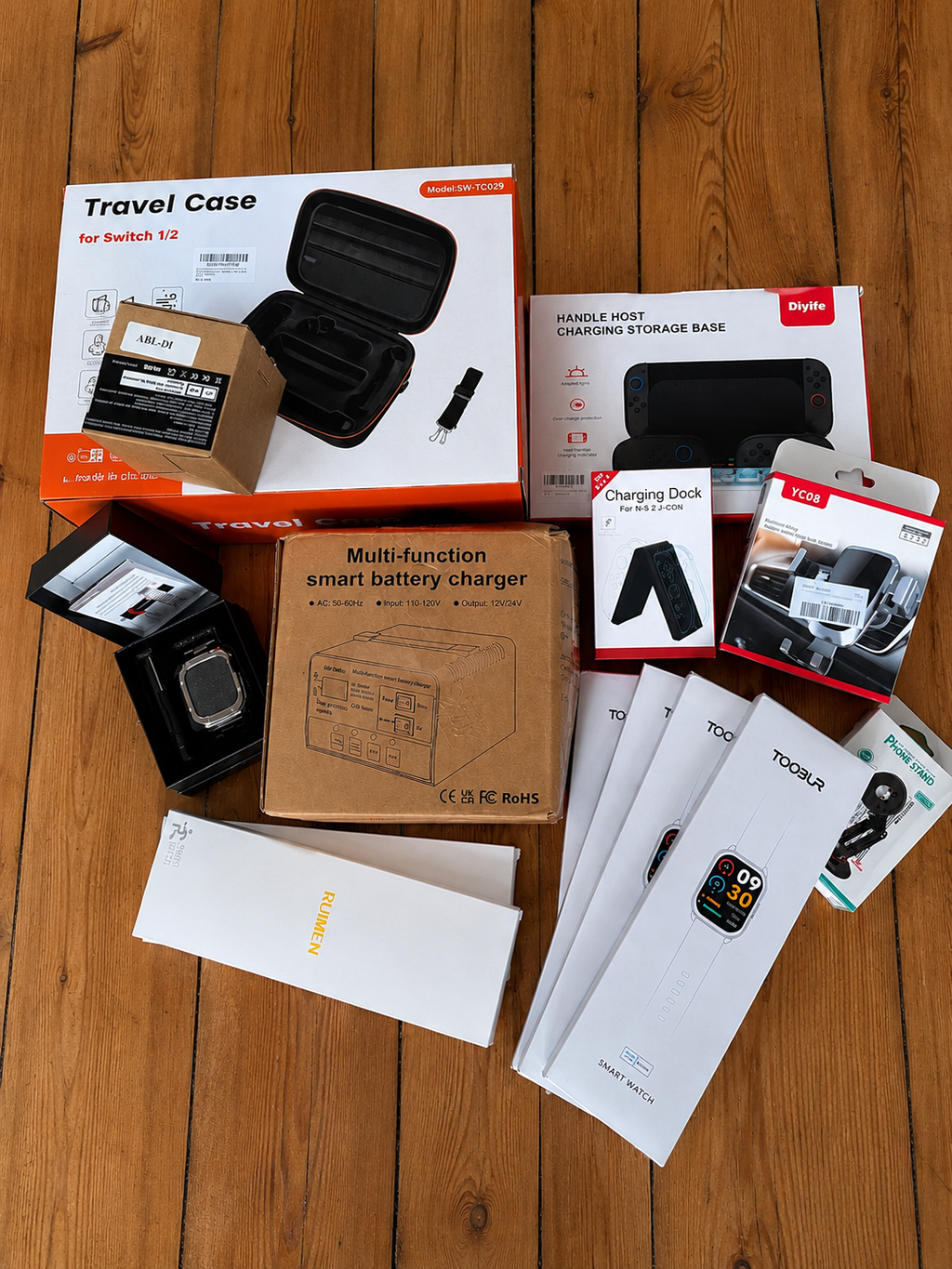 BOX 4 Smartwatch Telefon Gadżety | 13 produktów | Outlet A/B | Okazja