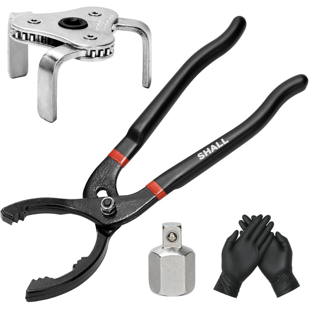 SHALL Zestaw do Filtrów Oleju – Szczypce 12" + Klucz 3-Szczękowy SH169023EU