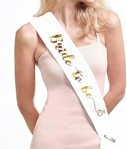 ZESTAW DEKORACYJNY WIECZÓR PANIEŃSKI 'BRIDE TO BE'