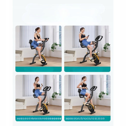 Rower treningowy MERACH MR-S15Y2 magnetyczny składany 16 poziomów Bluetooth 136 kg