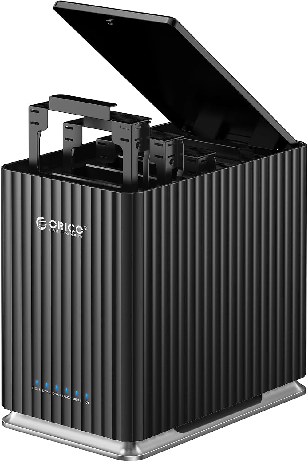 ORICO Obudowa na 5 dysków HDD/SSD SATA USB-C – do 110 TB