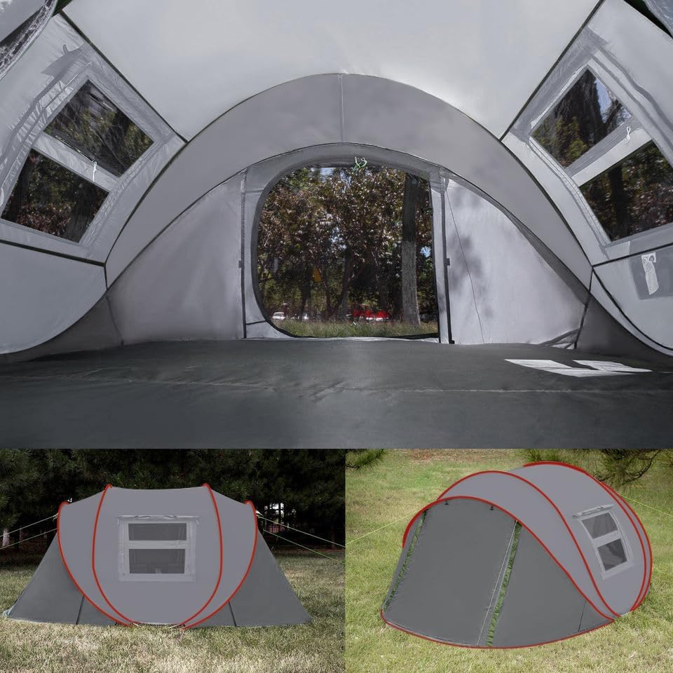 Namiot Turystyczny Pop-Up NIUEVLRS 280×210×120 cm do 6 Osób Automatyczny
