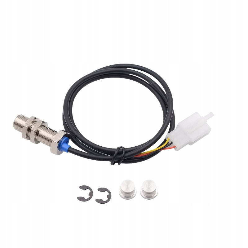 Uniwersalny Licznik Motocyklowy LCD 12V – Prędkościomierz, Obrotomierz, Biegi 1-6