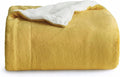 Koc Bedsure polar 150 cm x 200 cm żółty