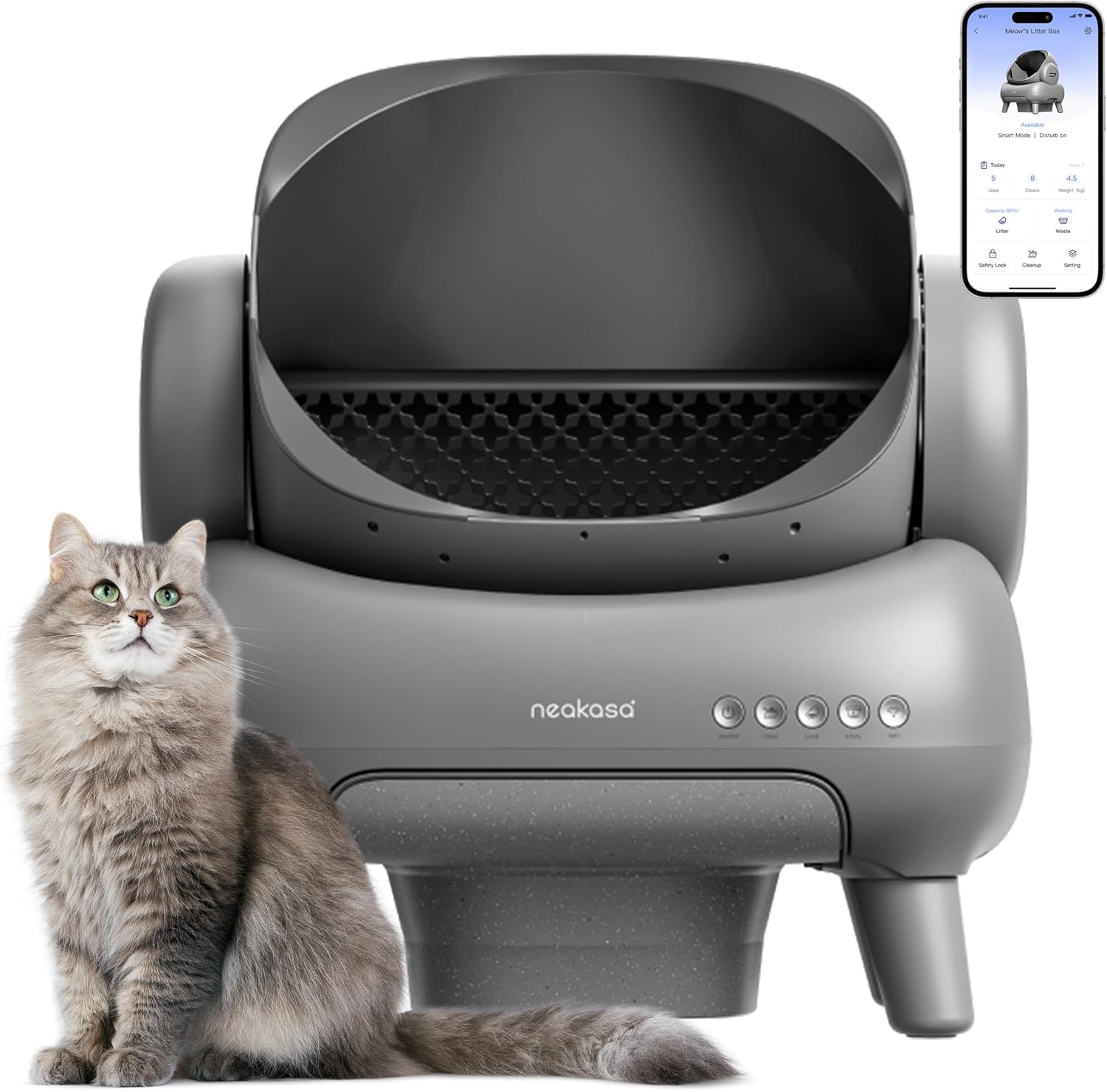 Neakasa M1 Smart WiFi – Automatyczna Kuweta dla Kota | Powystawowa | Do sprawdzenia