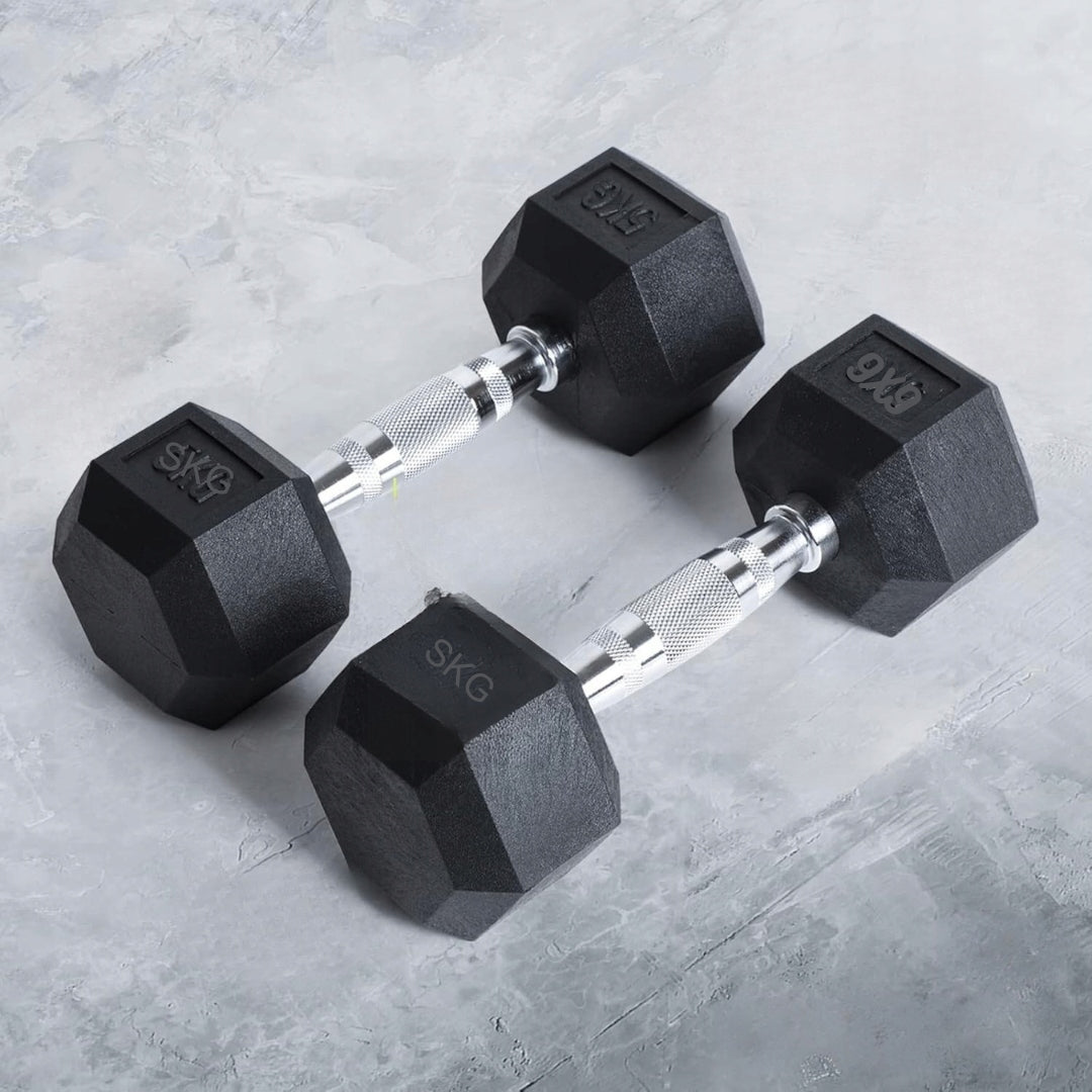 Hantle żeliwne stałe PhysKcal 1x 15 kg