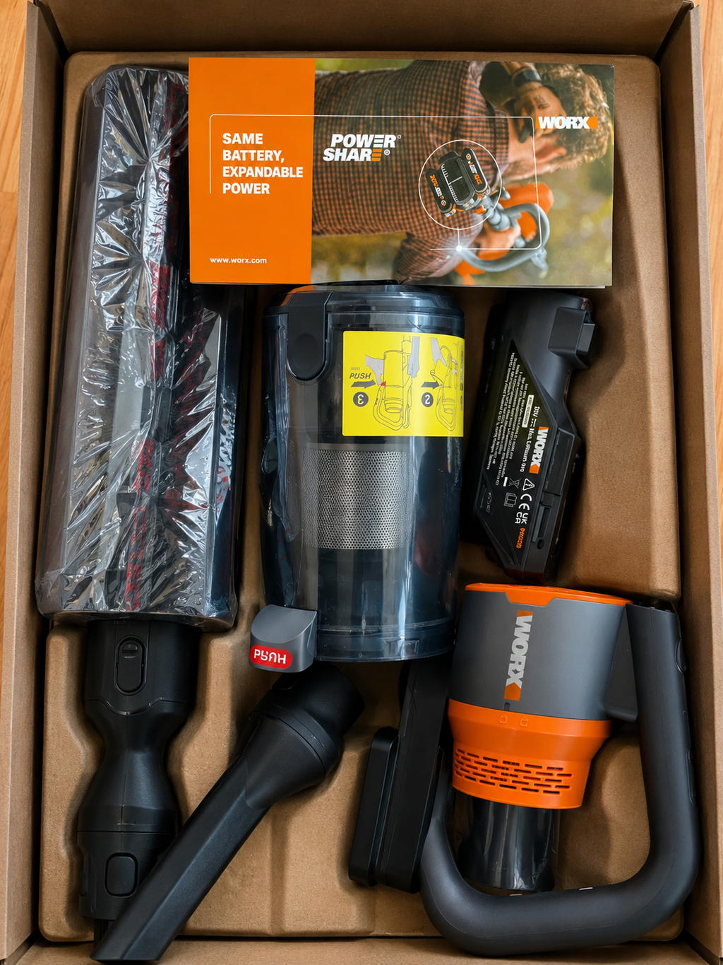 BOX 3 DOM SMART — odkurzacz WORX + elektronika + AGD | wartość ok. 2500 zł 🔥