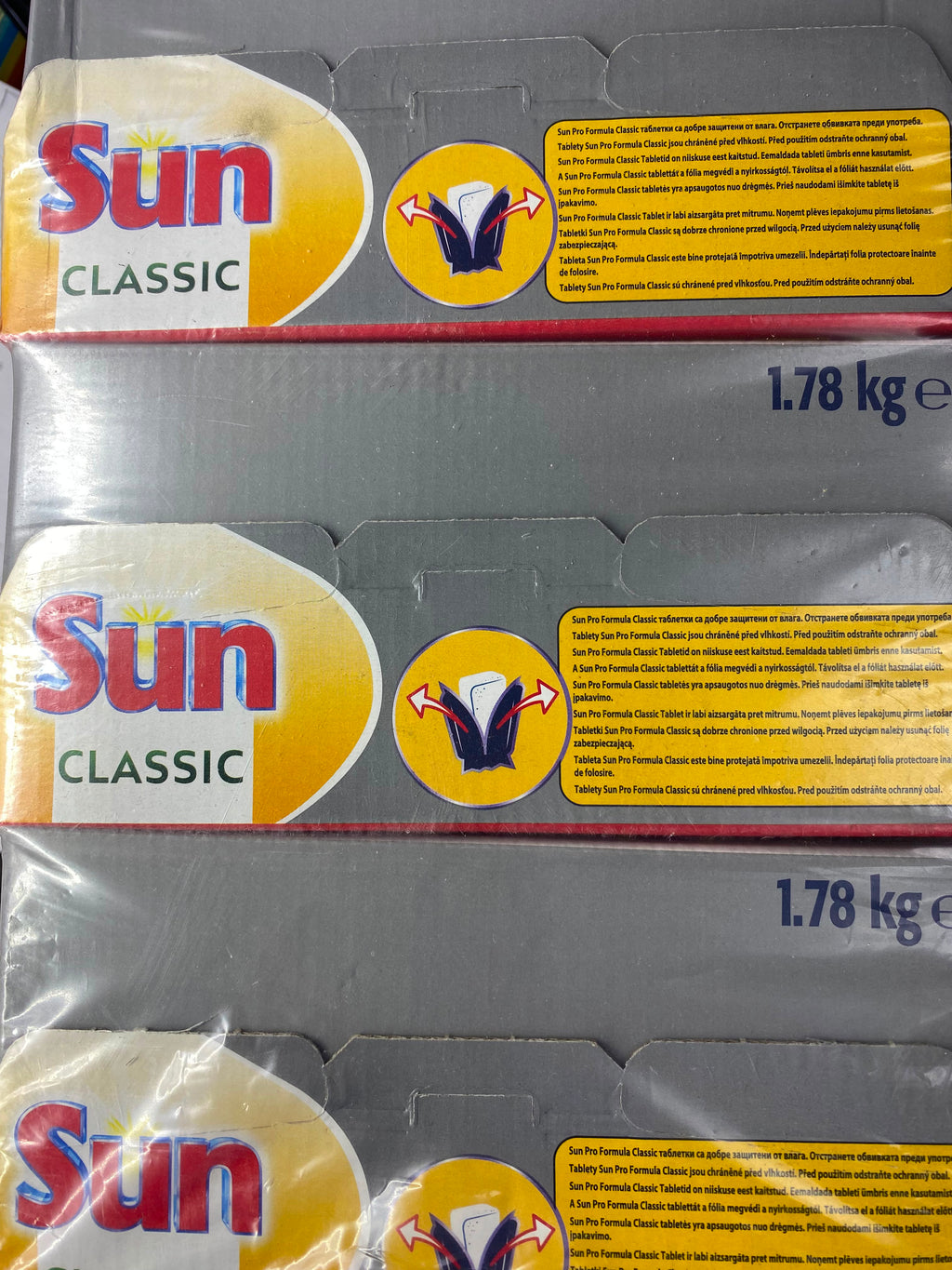 Tabletki do zmywarki Sun Professional Classic 188 szt. Pro Formula Cif