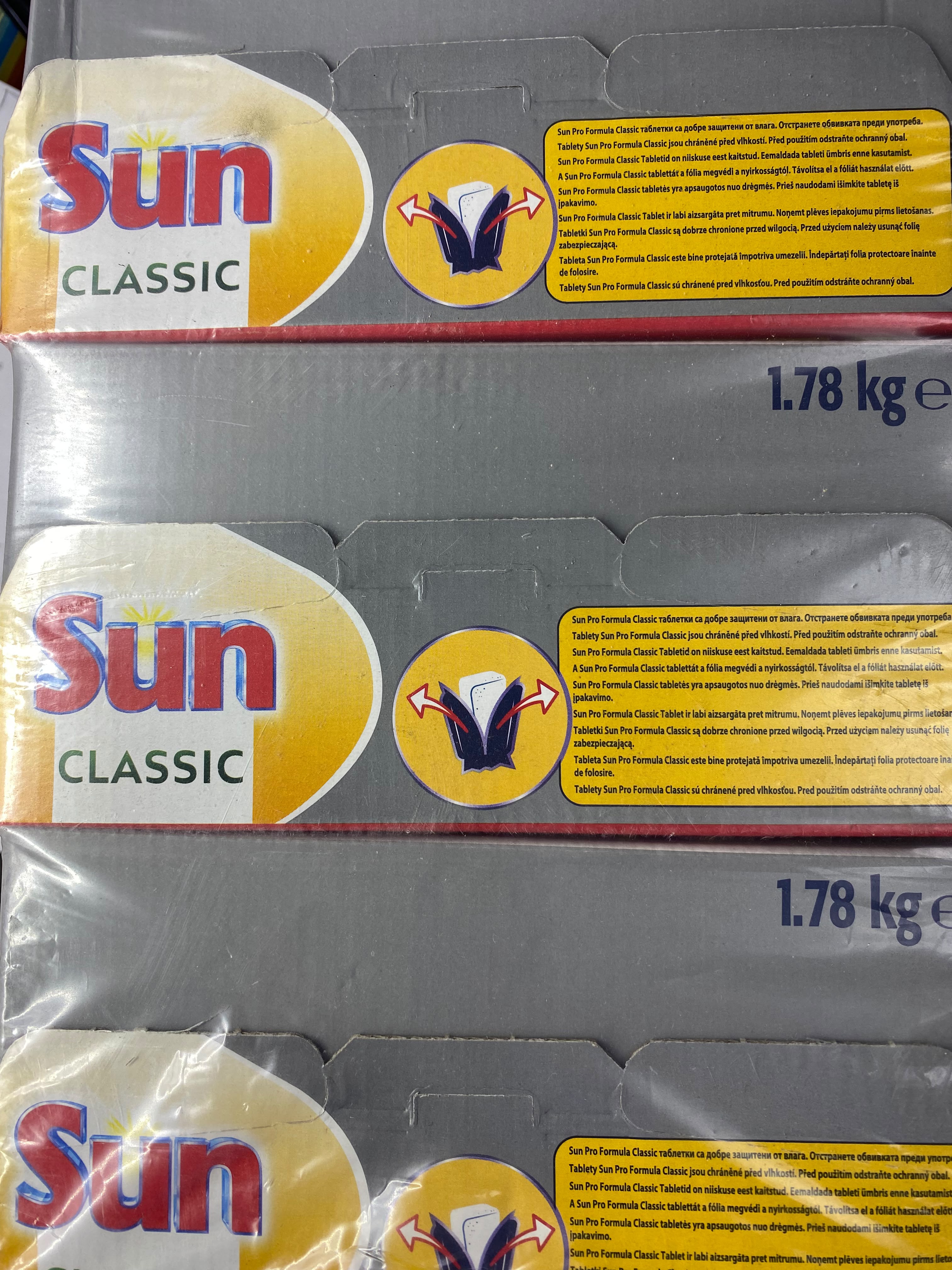 Tabletki do zmywarki Sun Professional Classic 188 szt. Pro Formula Cif