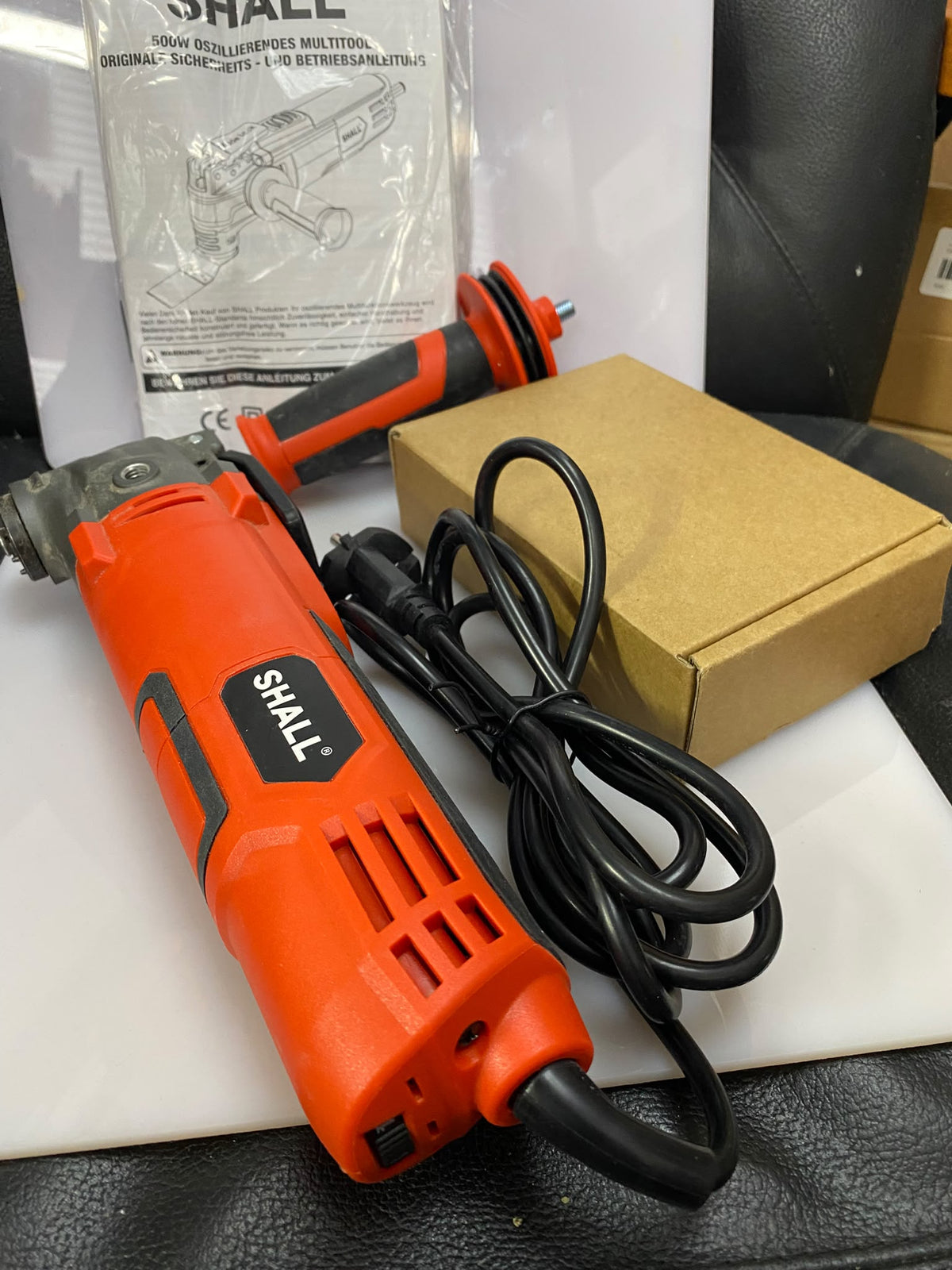 SHALL Multitool 500W Narzędzie Oscylacyjne 34 Akcesoria + Torba SH111006EU