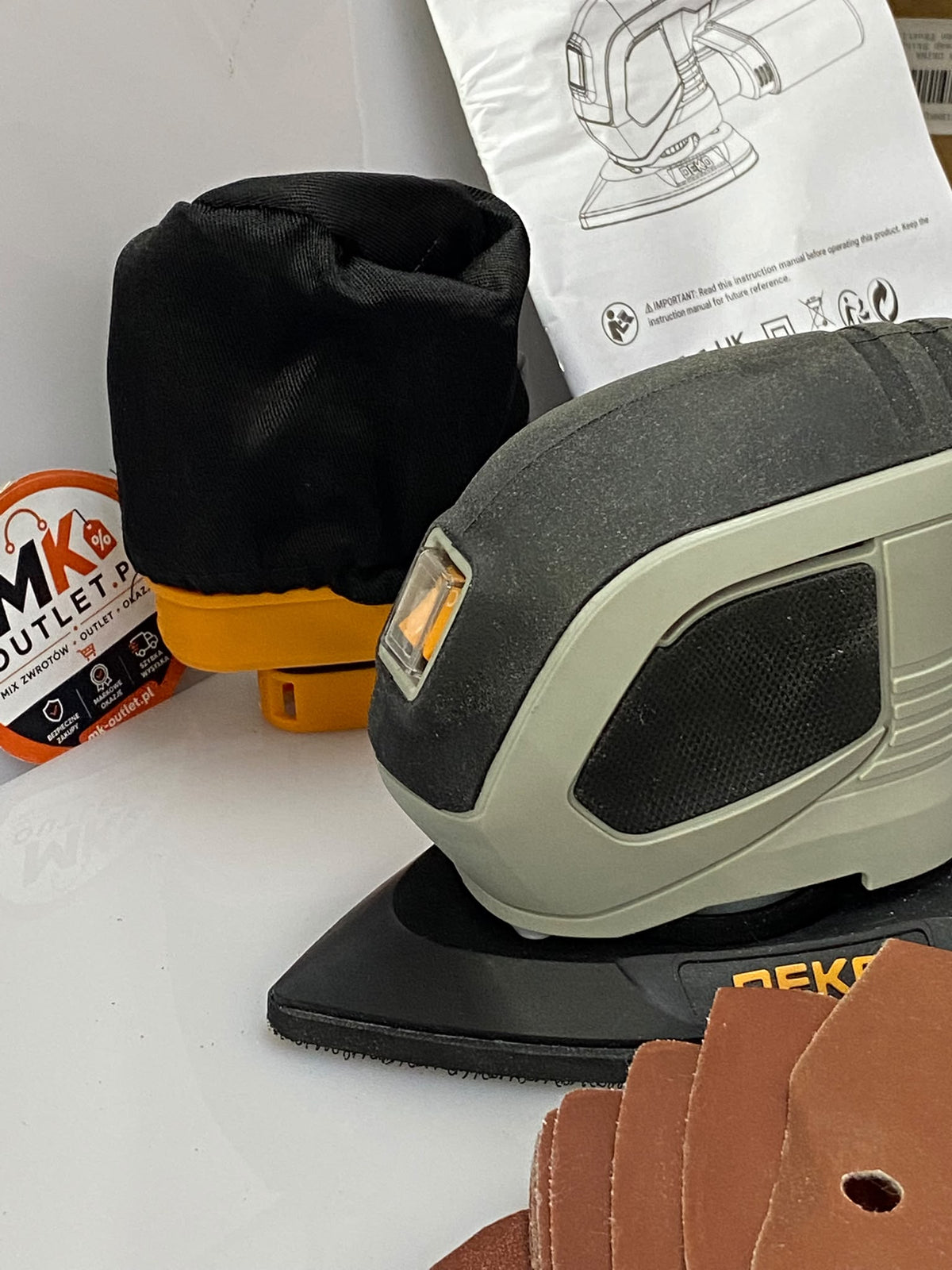 DEKO Szlifierka Delta 100W – DKPDDSA010C1
