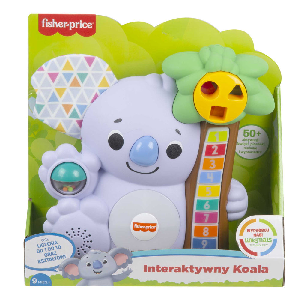Fisher Price Linkimals Interaktywny Koala GRG64 JĘZYK NIEMIECKI