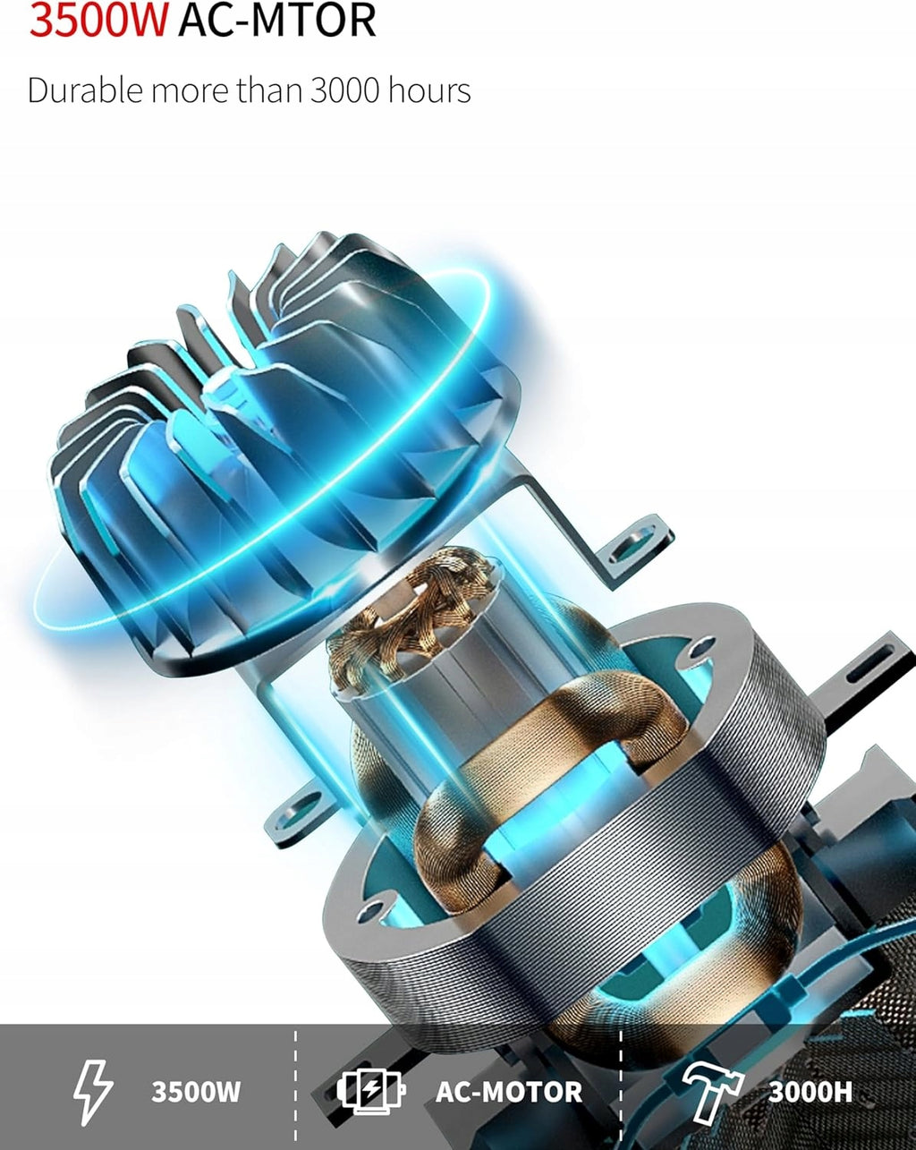 Suszarka do włosów GRT PRO 8800 3500W jonowa + dyfuzor + 2 dysze